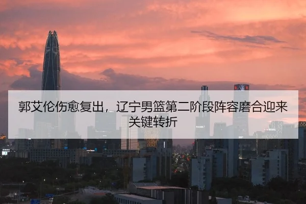 郭艾伦伤愈复出，辽宁男篮第二阶段阵容磨合迎来关键转折